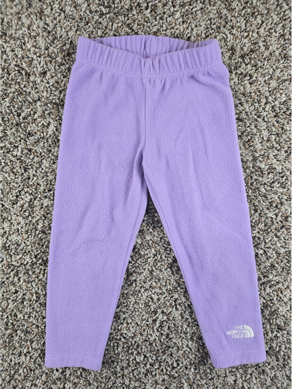 The North Face Toddler Girls Sz 2T Pull On Fleece Pants Purple
